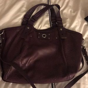 Purple tote
